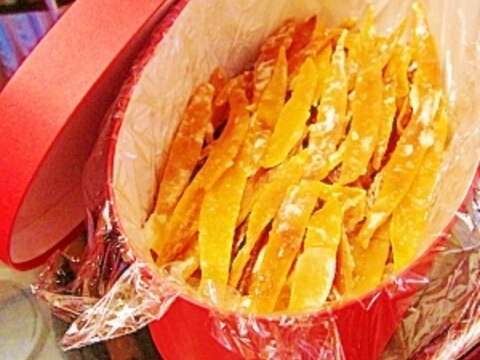 オレンジピール (我が家の味)